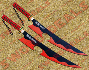 Uzui Tengen's Nichirin Swords are one of the most famous hashira swords from Demon Slayer